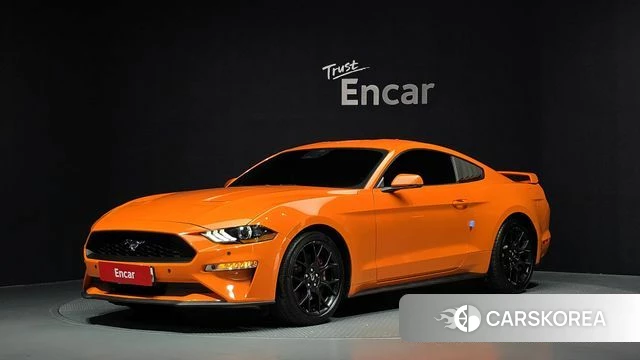 Ford Mustang 2020 Оранжевый из Кореи
