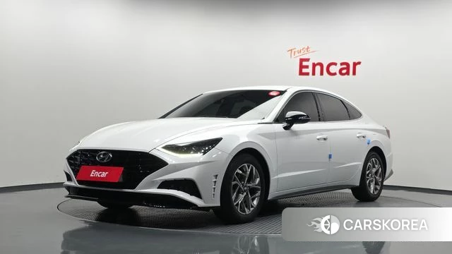 Hyundai Sonata (DN8) 2021 Белый из Кореи