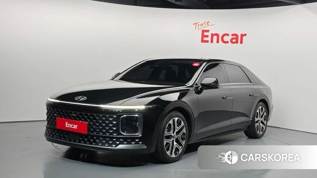 Hyundai Grandeur (GN7) 2023 Черный из Кореи