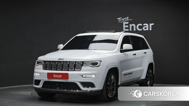 Jeep Grand Cherokee 2018 Белый из Кореи