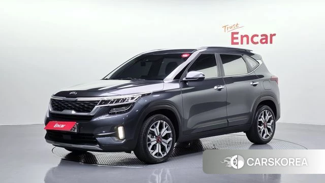 Kia Seltos 2020 Серый из Кореи
