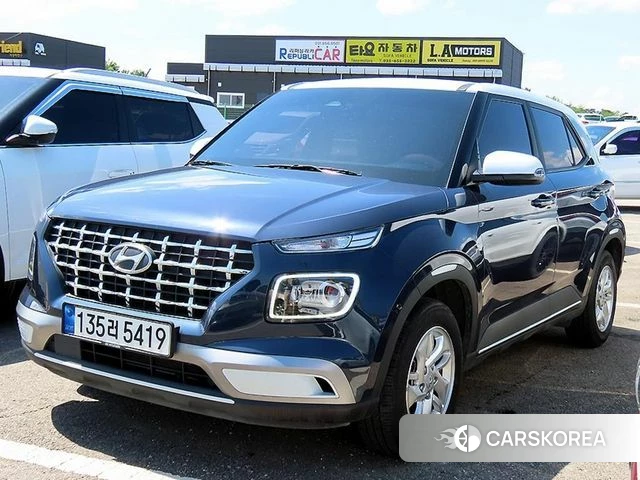 Hyundai Venue 2023 Синий из Кореи