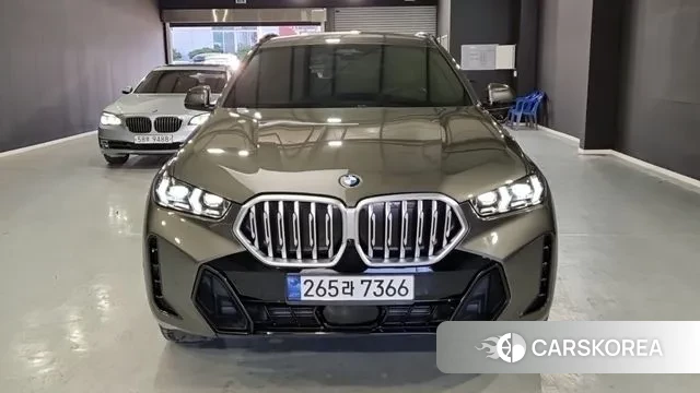 BMW X6 (G06) 2024 Песочный из Кореи