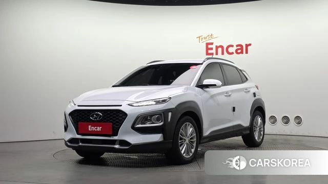 Hyundai Kona 2019 Белый из Кореи