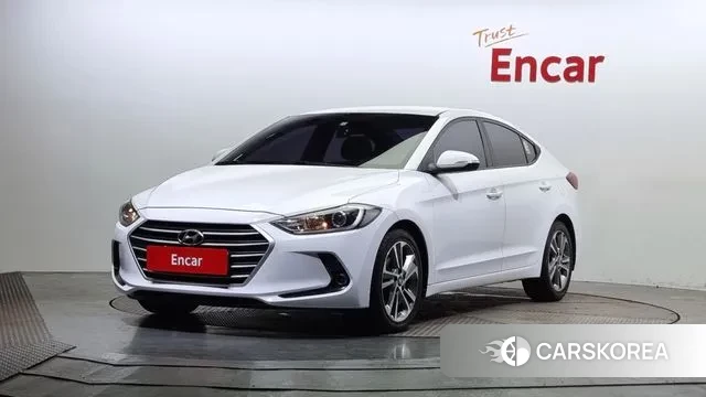 Hyundai Avante AD 2018 Белый из Кореи