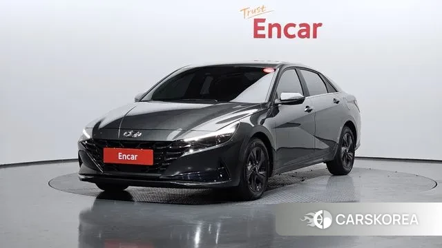 Hyundai Avante (CN7) 2021 Серый из Кореи
