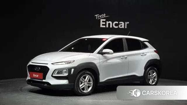 Hyundai Kona 2019 Белый из Кореи