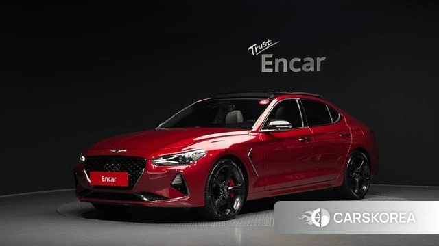 Genesis G70 2019 Красный из Кореи