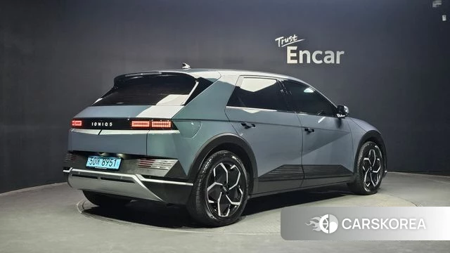Hyundai Ionic 5 2021 Небесно-голубой из Кореи