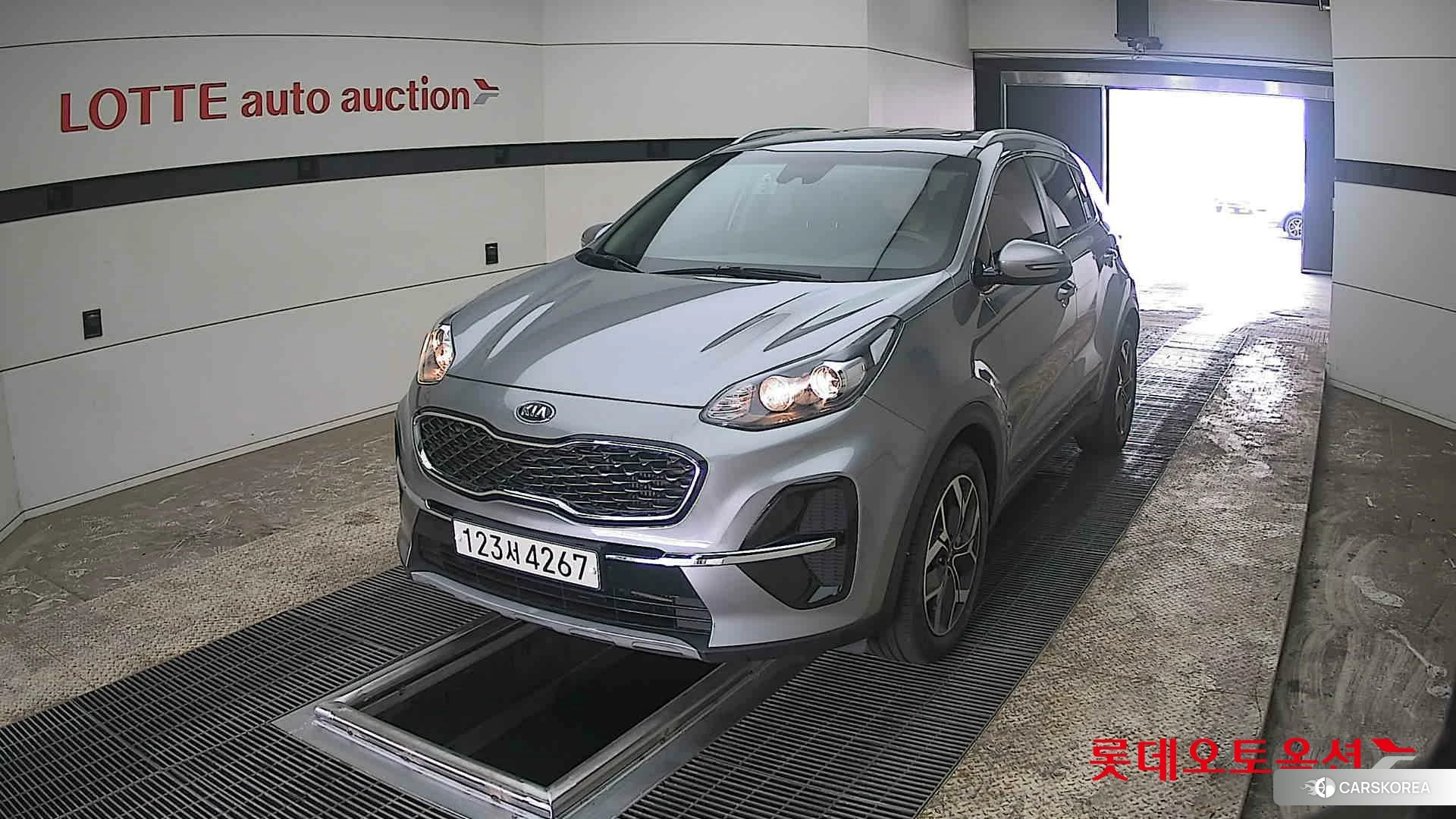 Kia Sportage 2021 Steelgray из Кореи