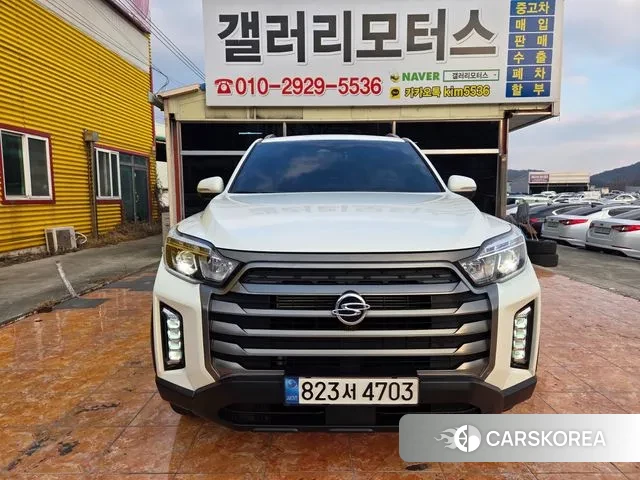 Ssangyong The New Rexton Sports Cannes 2022 Белый из Кореи