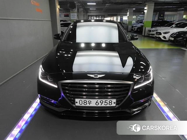 Genesis G80 2018 Черный из Кореи