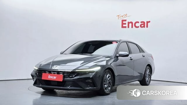 Hyundai The New Avante (CN7) 2023 Серый из Кореи
