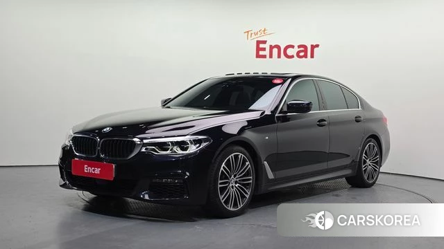 BMW 5 Series (G30) 2019 Черный из Кореи