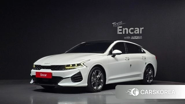 Kia K5 3rd generation 2022 Белый из Кореи