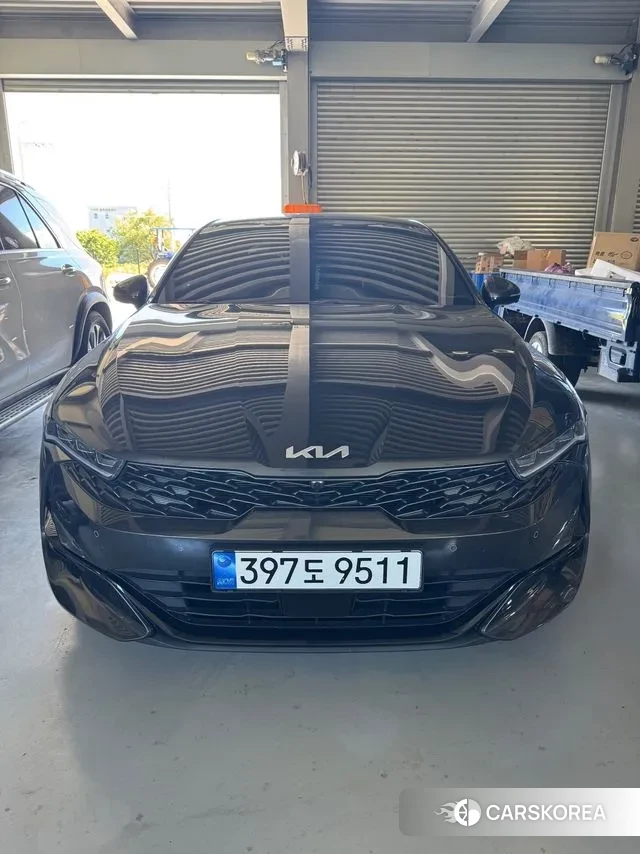 Kia K5 3rd generation 2022 Серый из Кореи