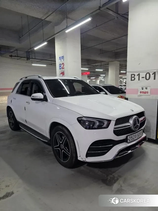 Mercedes-Benz GLE-Class W167 2019 Белый из Кореи