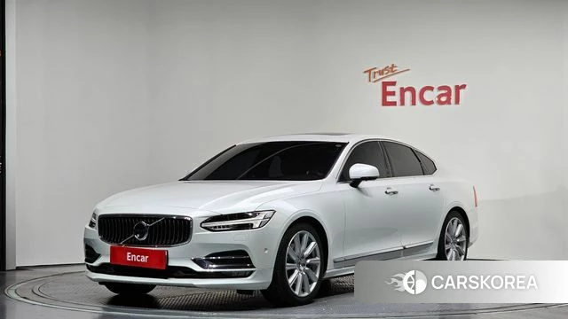 Volvo S90 2019 Белый из Кореи
