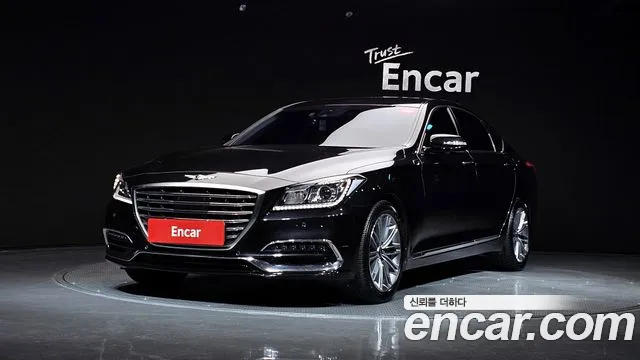 Genesis G80 2018 Черный из Кореи