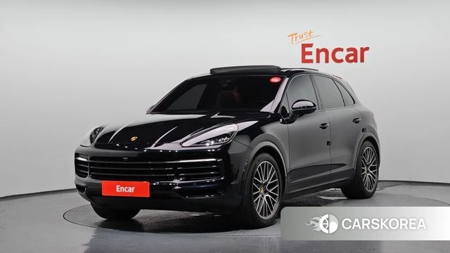 Porsche Cayenne (PO536) 2020 Черный из Кореи