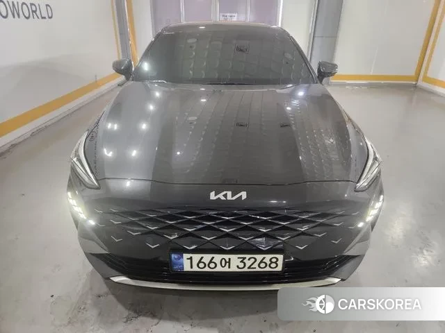 Kia K8 Hybrid 2021 Серый из Кореи