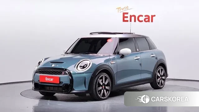 Mini Cooper S 2023 Небесно-голубой из Кореи