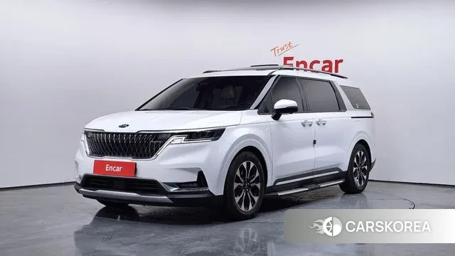 Kia Carnival 4th generation 2021 Белый из Кореи