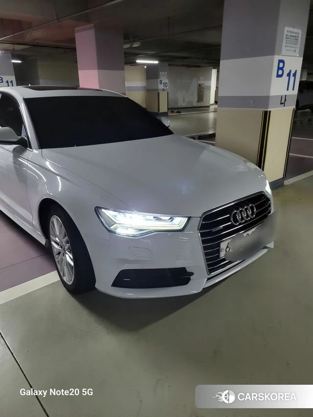 Audi New A6 2018 Белый из Кореи