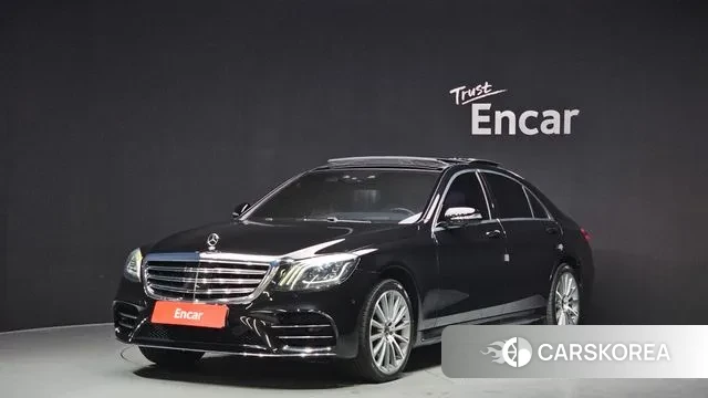 Mercedes-Benz S-Class W222 2018 Черный из Кореи