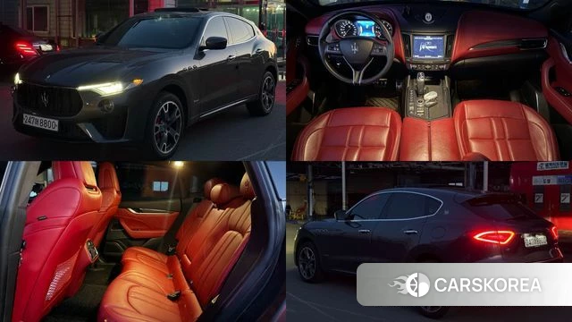 Maserati Levante 2019 Серый из Кореи