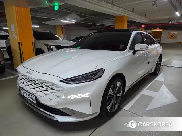 Kia K8 2021 Белый из Кореи