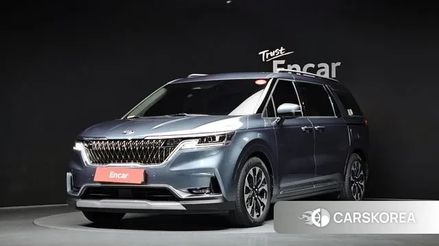 Kia Carnival 4th generation 2021 Синий из Кореи