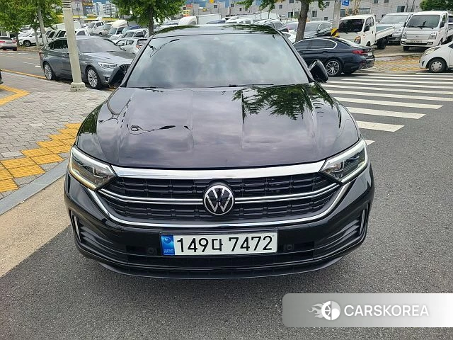 Volkswagen 7th Generation of Jetta 2022 Черный из Кореи