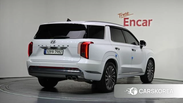 Hyundai The New Palisade 2024 Белый из Кореи