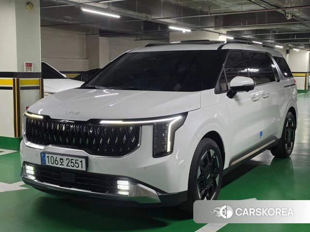 Kia The New Carnival 4th Generation 2024 Белый из Кореи