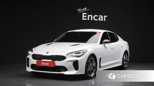 Kia Stinger 2018 Белый из Кореи