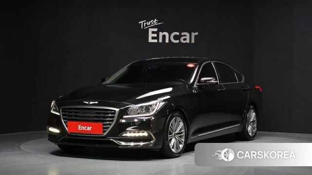 Genesis G80 2019 Черный из Кореи