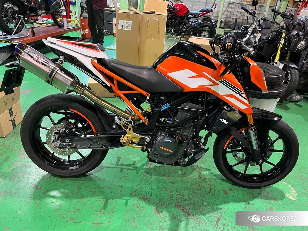 Проданный KTM 250 DUKE 2017 из Японии