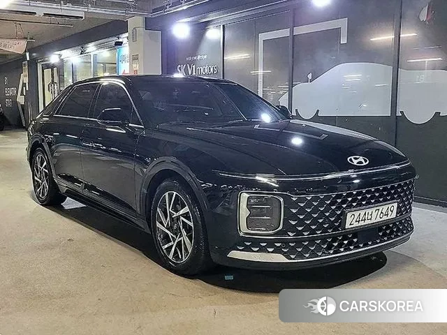 Hyundai Grandeur (GN7) 2023 Черный из Кореи