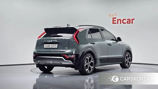 Kia Di Ol Nu Niro 2022 Зеленый из Кореи