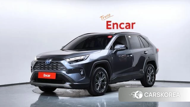 Toyota RAV4 5th Generation 2023 Серый из Кореи