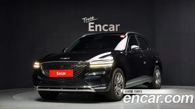 Genesis GV70 2022 Черный из Кореи