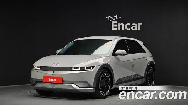 Hyundai Ionic 5 2021 Серебристо-серый из Кореи