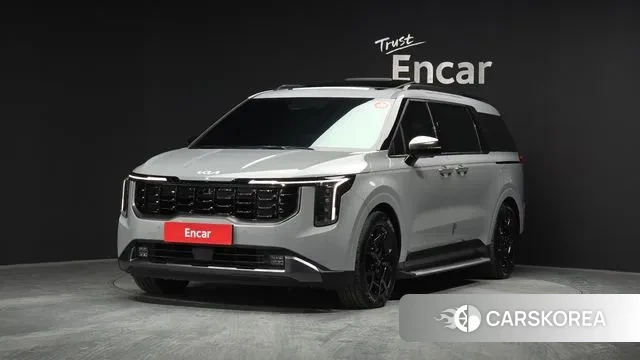 Kia The New Carnival 4th Generation 2024 Серебристо-серый из Кореи