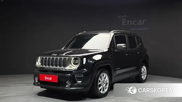 Jeep Renegade 2020 Черный из Кореи