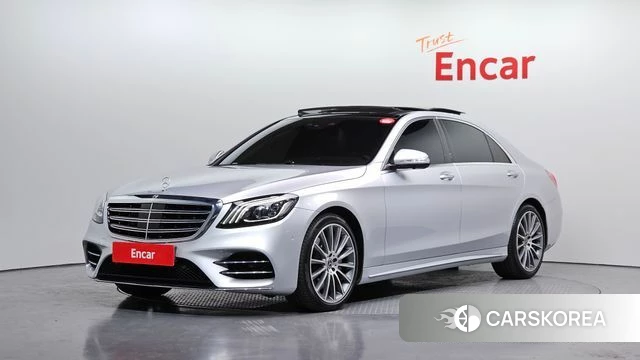 Mercedes-Benz S-Class W222 2020 Серебряный из Кореи
