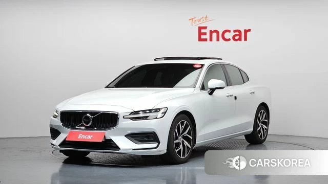 Volvo S60 3rd generation 2020 Белый из Кореи