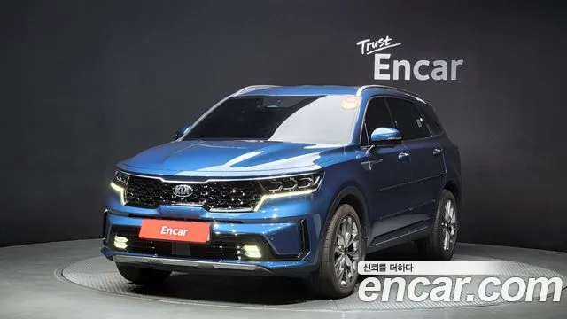 Kia Sorento 4th Generation 2021 Синий из Кореи