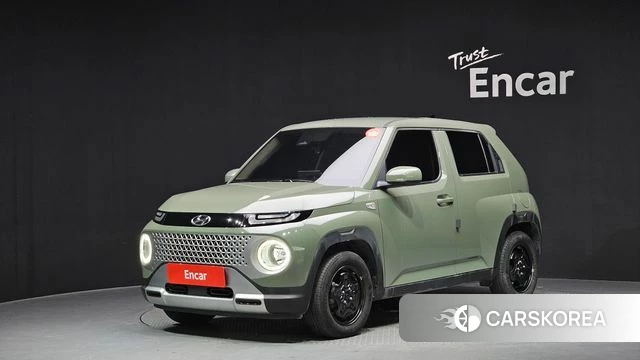 Hyundai Casper 2022 Темно-зеленый из Кореи
