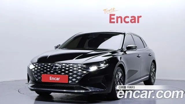 Hyundai The New Grandeur IG Hybrid 2021 Черный из Кореи